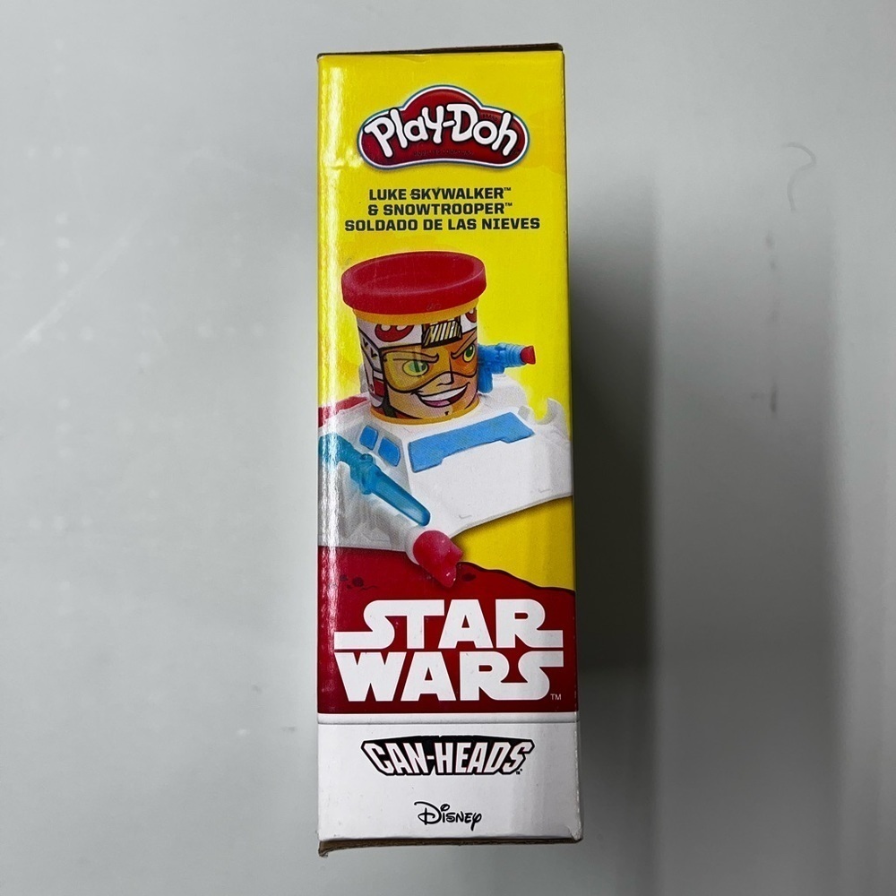 NEW Star Wars Luke Skywalker & Snowtrooper Can-Heads Play-Doh 3+ - Picture 9 of 9